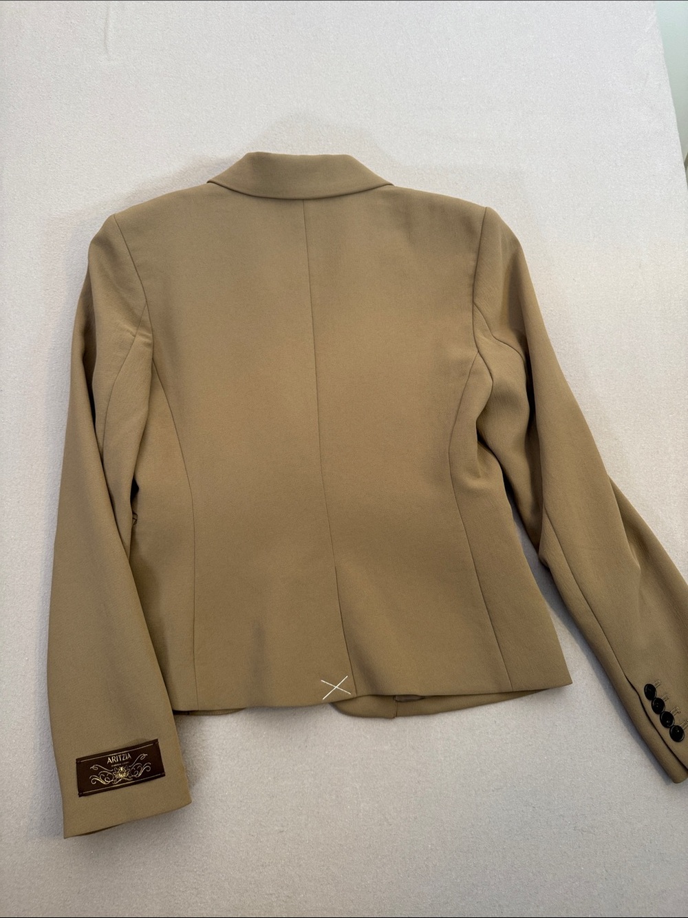 Aritzia "Etiquette" Single-Button Blazer in Folio Brown - Picture 8 of 10